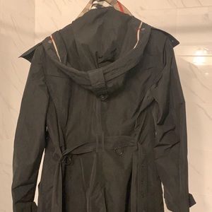 Burberry coat.